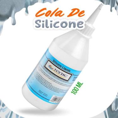 Imagem de Cola De Silicone Líquida Transparente 100ml - Nybc