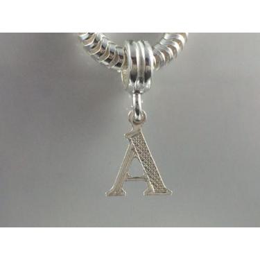 Imagem de Berloque Charms Pingente Letras Prata Maciça 925 Delicado - Lojas La&N