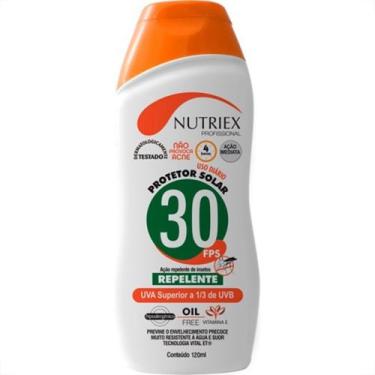 Imagem de Protetor Solar Ft30 Com Repelente 120ml 60988 - NUTRIEX