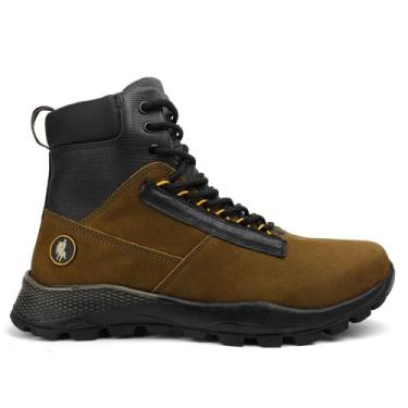 Imagem de Bota Coturno Masculina Adventure Em Couro Legitimo Envio Imediato 810 