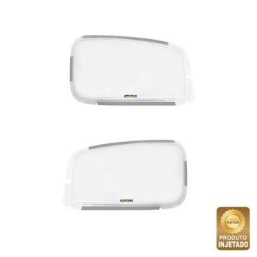 Imagem de Protetor Farol Acrílico para Mercedes-Benz Axor - Cristal - Fabbof