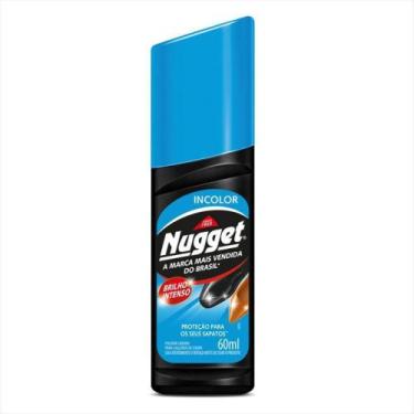 Imagem de Polidor De Sapato Líquido Incolor Cera Nugget Frasco 60Ml