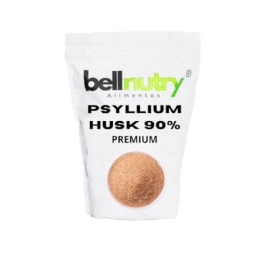 Imagem de Psyllium em Pó Bellnutry 500g – 100% Natural, Sem Glúten – Auxilia na Digestão e Saúde Intestinal