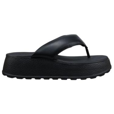 Imagem de Tamanco Moleca Plataforma Tiras Largas Feminino Preto