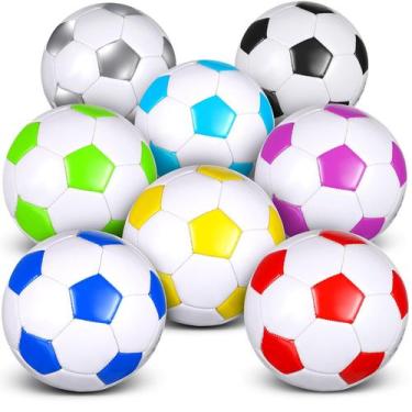 Imagem de Conjunto de bolas de futebol HyDren, tamanho 4, com bomba de 20 cm
