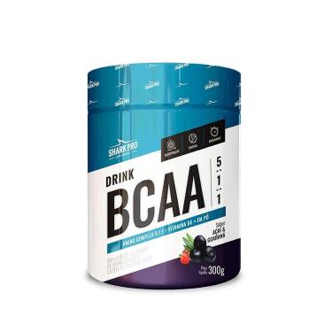 Imagem de Bcaa Drink 5:1:1 - 300g Açai & Guaraná - Shark Pro-Masculino