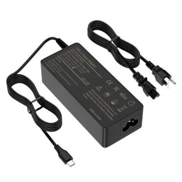 Imagem de Carregador Yenyoh 45W-65W USB-C para Chromebook HP Dell Samsung Asus