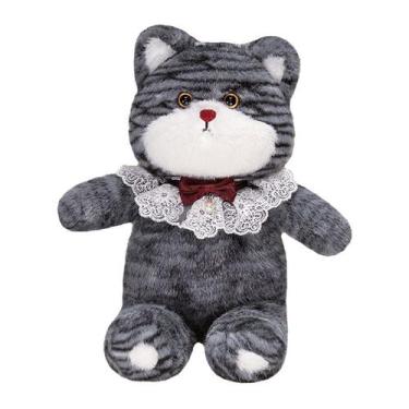 Imagem de Boneca de pelúcia, desenho animado, gato correndo, gatinho de pelúcia,