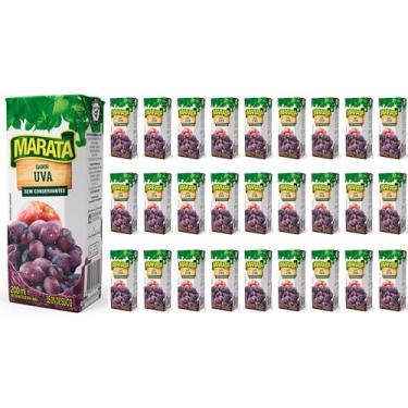 Imagem de Suco Maratá Uva 200ml - caixa c/ 27 unds