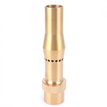 Imagem de Bocal de fonte de rosca fêmea, aspersor borbulhante multifuro de latão para lago de jardim (Dentes internos de 1 polegada e 32 mm)