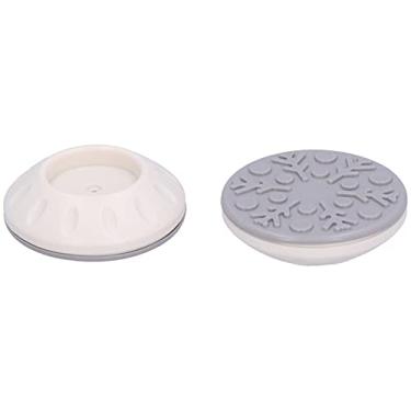 Imagem de Domary Protetor de Parede para Portão de bebê, Protetor de Portões de Pressão de 4 Unidades, Fácil Instalação e Remoção, Copos de Parede Seguros Duráveis, Cabe Em Portões Extra Largos