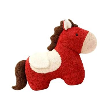 Imagem de EHJRE Almofada de Pelúcia em Formato de Cavalo, Decoração Original, Almofada Fofa de Pônei para Escritório, Sofá Ou Quarto de Bebê.