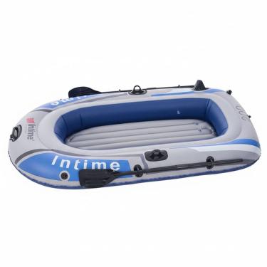 Imagem de Bote Barco Caiaque Inflavel 2 Pessoas Reforçado Remo Inflador Pesca Praia Passeio Verao Iate Lancha Jetski Mar Rio
