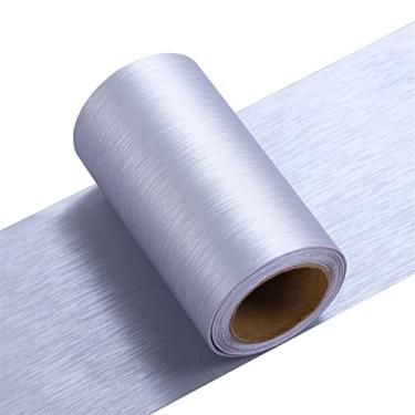 Imagem de Borda de papel de parede autoadesiva de 3 metros para decoração de borda de parede à prova d'água, painéis de parede de PVC destacam e colam a borda do teto moldura da porta da linha da cintura