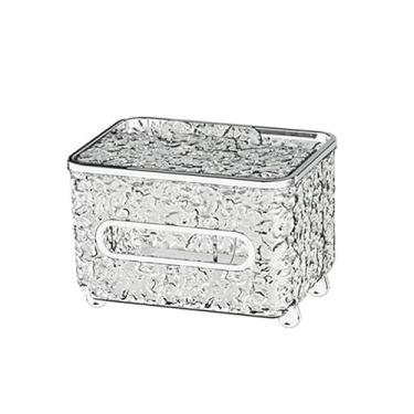 Imagem de porta-lenços Caixa de lenços de papel para mesa de sala de estar, gaveta para papel higiênico, armário para banheiro, armazenamento para mesa de centro.