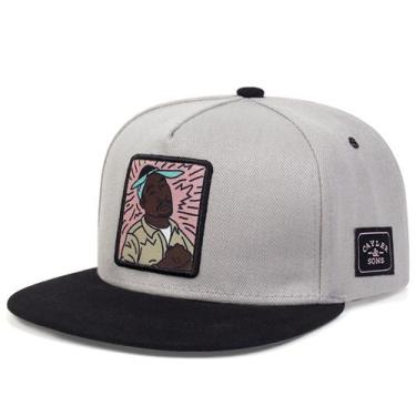 Imagem de Boné de beisebol Singers Bobs Anime Snapback Hip-Hop Flat Unissex - Yi