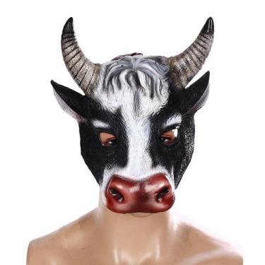 Imagem de Máscara Animal Cow Head Happy Festival  Festa de Páscoa - yiweisai