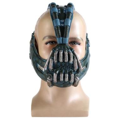 Imagem de Máscara de cosplay Bane Latex Overhead Fantasia de Halloween - yiweisa