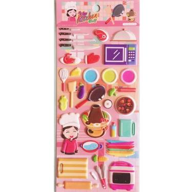 Imagem de Adesivos fofos Cooker Meal PVC para crianças, decoração DIY - Yiweisai