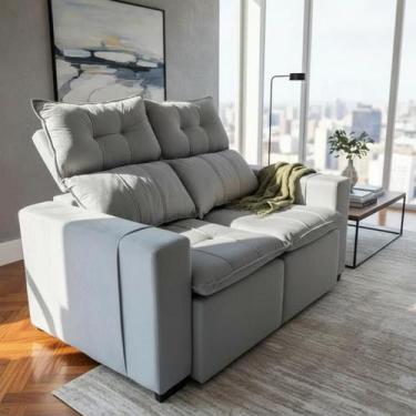 Imagem de Sofá Mini Inglaterra 1,60mt Pequeno e Confortável Retrátil e Reclináve