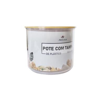 Imagem de Pote hermetico com tampa de plastico 900 ml - Amigold
