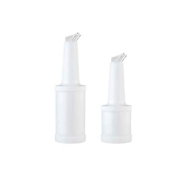 Imagem de Garrafa Store n Pour Branca 500ml e 1L Dosadora Bar Drinks - CHEF LINE