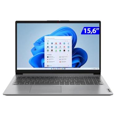 Imagem de Notebook Lenovo 1i Celeron N4500, 4GB, 128GB SSD, 15.6 FHD, 82QH0007BR