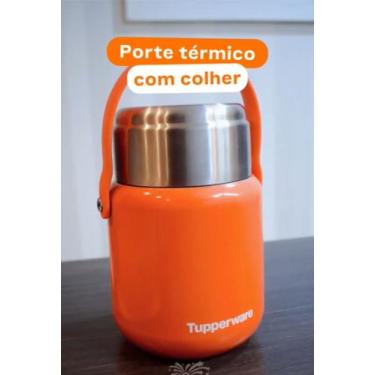 Imagem de Tupperware - Pote térmico com colher  - 1 litro - perfeito para sopas,