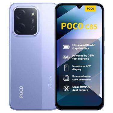 Imagem de Smartphone C85 8GB RAM 256GB Dual SIM, Câmera 50MP, Bateria 6000mAh - 