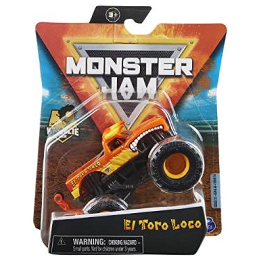 Imagem de Monster Jam 2021 Spin Master 1:64 Diecast Monster Truck with Wheelie Bar: Shear Madness El Toro Loco