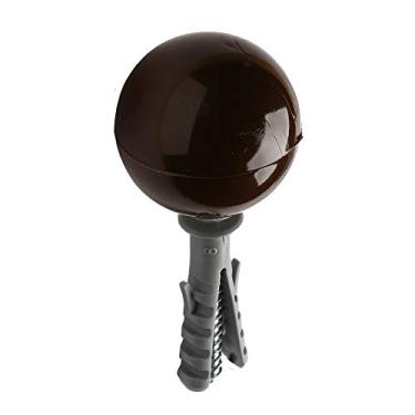 Imagem de Batedor de Porta Redondo com Bucha 8Mm Fixtil Bat/03 Preto