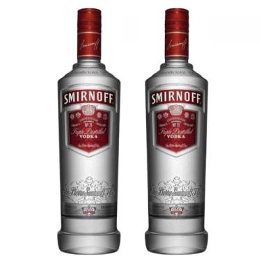 Imagem de KIT 02 SMIRNOFF NO 21 RED VODKA RUSSA 998ML