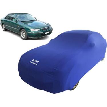 Imagem de Capa Automotiva Para Mazda 626 Tecido Helanca Lycra - Mz, Azul