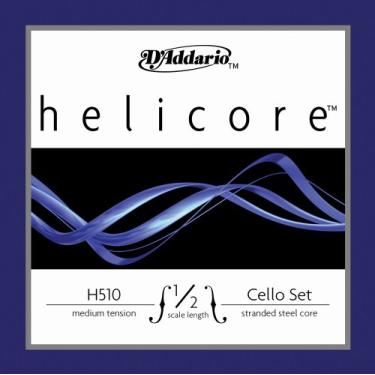 Imagem de D 'Addario Helicore H510 1/2 M B10 Cordas – Violoncelo 1/2 Pacote médio com 10)
