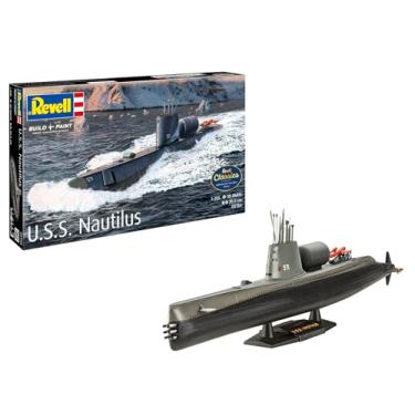 Imagem de Revell 05184 U.S.S. Nautilus 1:305 Scale - Unbuilt/Unpainted Plastic Model Kit