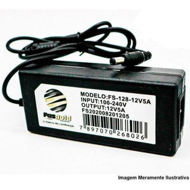 Imagem de Fonte cabeada fasgold 5a 60w - NewProtec / Fasgold