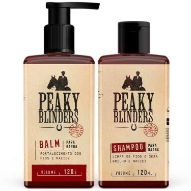 Imagem de Kit Shampoo + Balm Para Barba Peaky Blinders 120mL Don Alcides