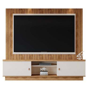 Imagem de Estante Home Santos 201,2cm para TV até 70” - Mobler