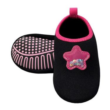 Imagem de Sapatilha Infantil Estrela Antiderrapante Conforto Menina Magicc Kids 