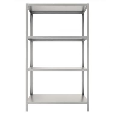 Imagem de Estante Para Câmara Fria Aço Inox 4 Planos Lisos - Dos Hermanos