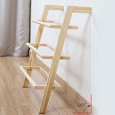 Imagem de P9IDEDFH Sapateira, banco de bambu, organizador de sapatos, prateleira de armazenamento para entrada, corredor, sala de estar, corredor, caixa de sapatos, armazenamento de pé com assento, tênis