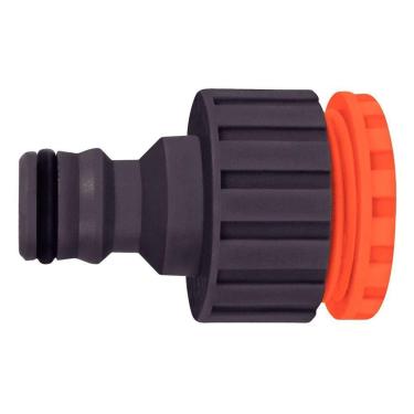 Imagem de Adaptador Fêmea Com Rosca 3/4" E Redução 1/2" Em Plástico Tramontina Para Jardim Tramontina