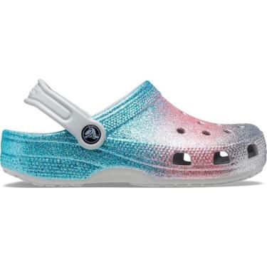 Imagem de Sandália crocs classic clog glitter infantil shimmer/multi-Feminino