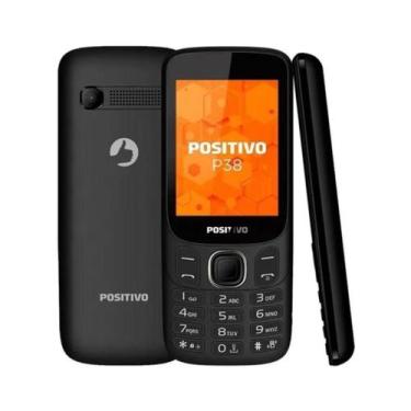 Imagem de Celular Simples Idoso 3G E Rádio Fm Dual Chip Bateria Longa - Positivo