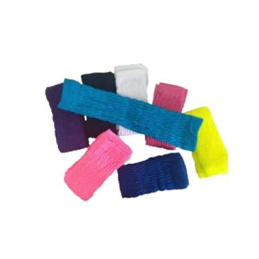 Imagem de 1 Par Meia Polaina Colorida Feminina Fitness Ginástica Treino Aeróbica