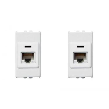 Imagem de Kit C/2 - Modulo Soprano Ilus (Rj45)   5Tg99002