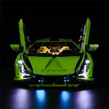Imagem de Kit de Iluminação LED para Lego Technic Lamborghini Sian FKP 37 (42115