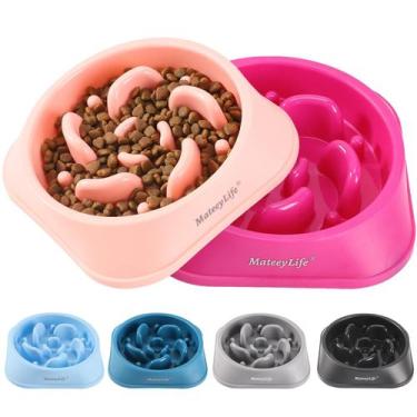 Imagem de Taças para Cães Slow Feeder MateeyLife - 2 Unidades para Todas as Raça