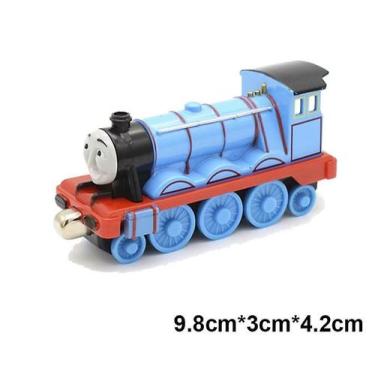 Imagem de Trem Magnético de Metal Qian - Modelo de Locomotiva para Brinquedo