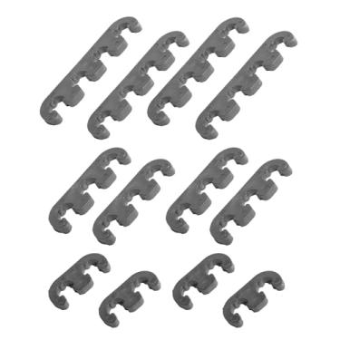 Imagem de RACOONA Separador de fio de vela de ignição, 12 peças 7 mm 8 mm 8,5 mm 8,8 mm suporte de fio de vela de ignição, acessórios para carro, tear de fio de vela de ignição, separadores de fios de ignição